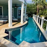 Stunning 6 Bed, 6 Bath Beach View Home With Pool & Jacuzzi, 2 Min Walk To Ocean