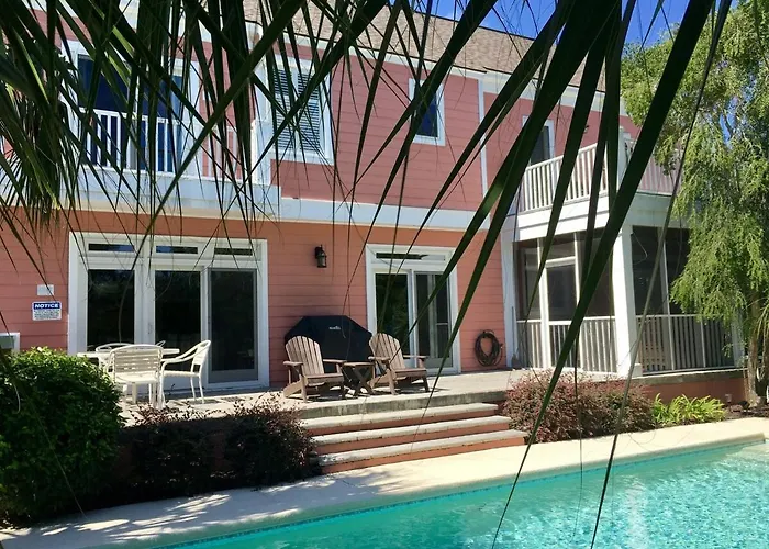 Isle Of Palms Charleston Beach House 3 Bdr 3 Night Minimum Private Pool Half Mile To Beach