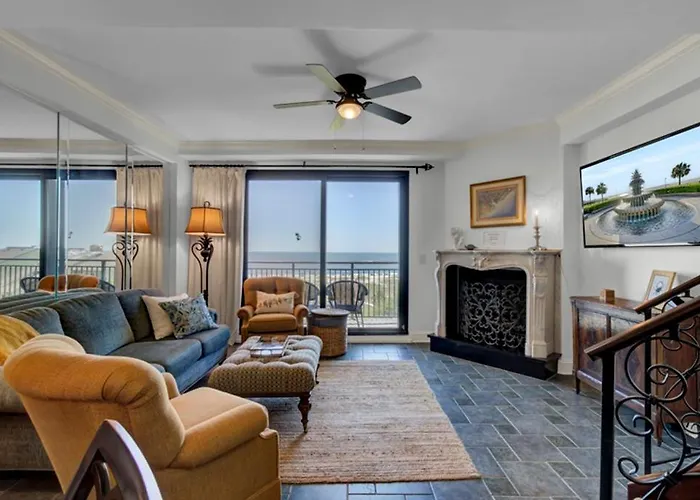Shipwatch 408A By Wild Dunes, Oceanfront Condo